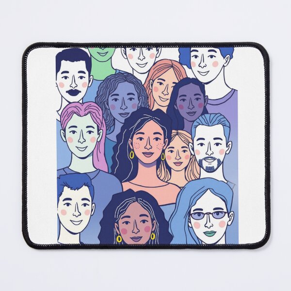 Item preview, Diversity in Unity: A Colorful Ensemble designed and sold by SDIGGroup.