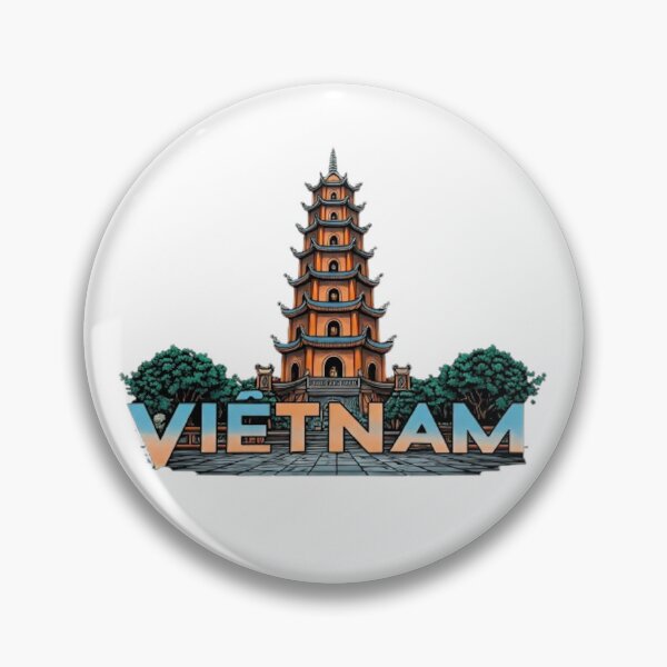 Item preview, Vietnam Thien Mu Pagoda designed and sold by likbatonboot.