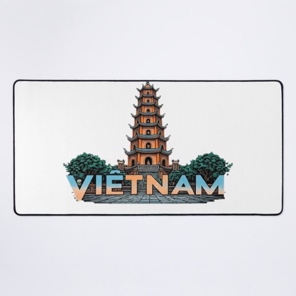 Item preview, Vietnam Thien Mu Pagoda designed and sold by likbatonboot.