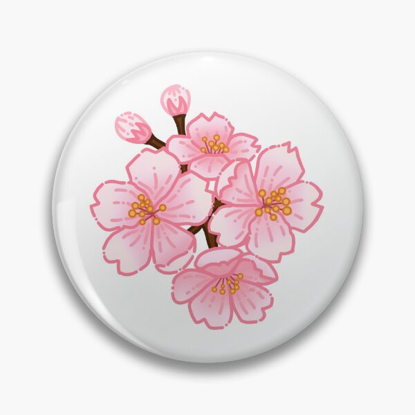 Item preview, Light Pink Sakura Flower Cherry Blossom Simple Design designed and sold by AveryZi.
