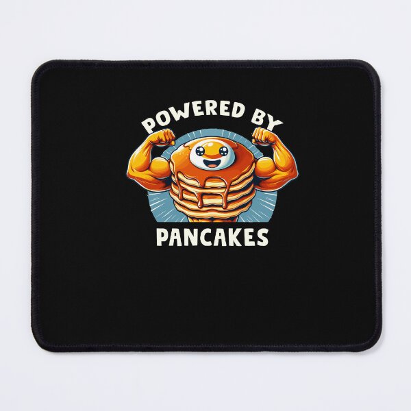 Item preview, Powered By Pancakes Breakfast Lover Maple Syrup Day designed and sold by Dressed For Duty.