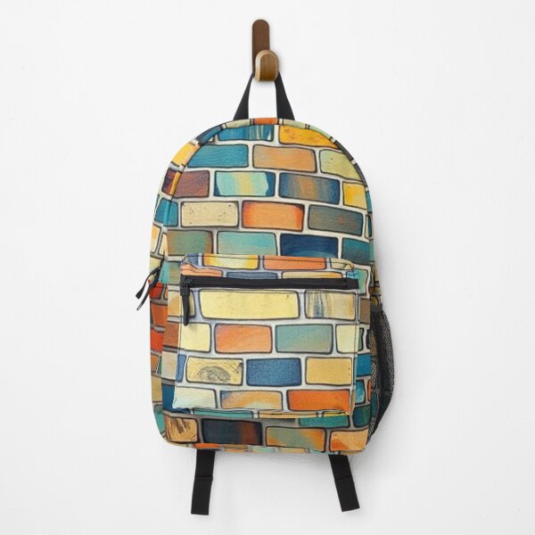 Item preview, Colored Building Bricks Caricature designed and sold by TheFunnyGuyShop.
