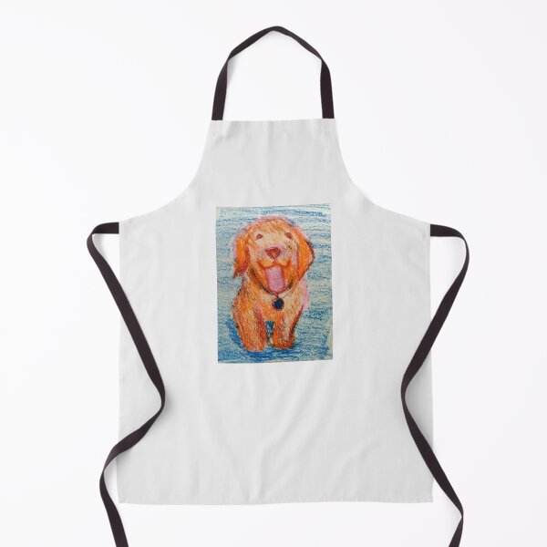 Item preview, Little Puppy - Oil Pastel Painting designed and sold by Sky-99.