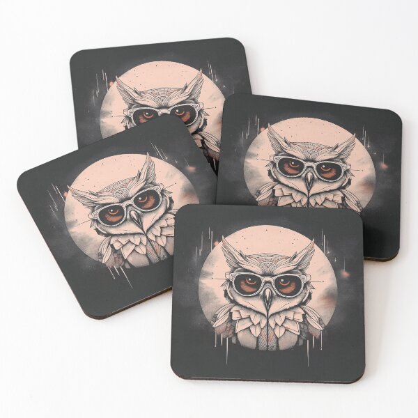 Item preview, Wise Owl in glasses graffiti style  designed and sold by Boxing Kangaroo Retail Company.