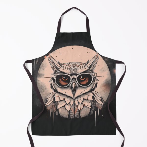 Item preview, Wise Owl in glasses graffiti style  designed and sold by Boxing Kangaroo Retail Company.