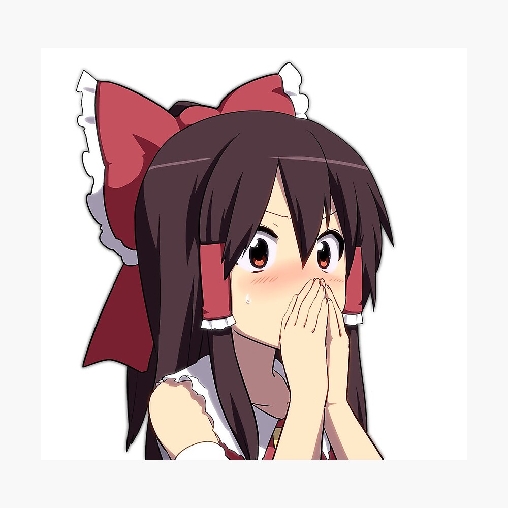 Poster for Sale mit Reimu Hakurei Touhou von Kamerdra | Redbubble