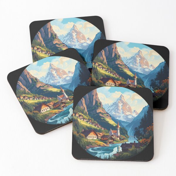 Item preview, Switzerland Beautiful landscape designed and sold by SMARTKIT  DESIGNAGENCY.