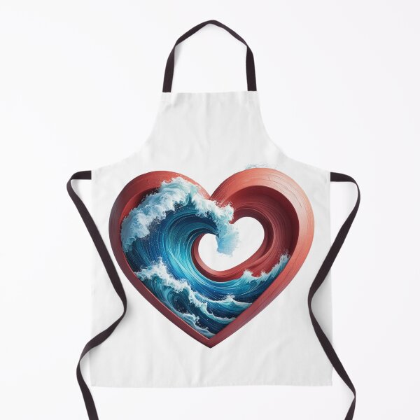 Item preview, Heart-Shaped Wave  designed and sold by EsraaCreations.