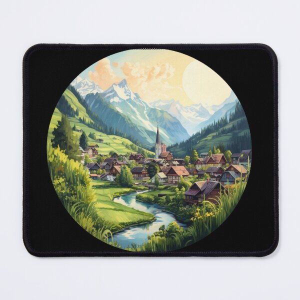 Item preview, Switzerland Beautiful landscape designed and sold by SMARTKIT DESIGNAGENCY.