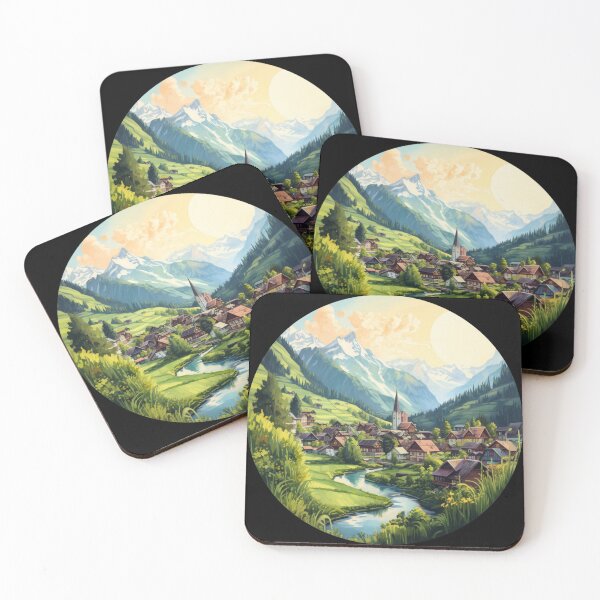 Item preview, Switzerland Beautiful landscape designed and sold by SMARTKIT  DESIGNAGENCY.