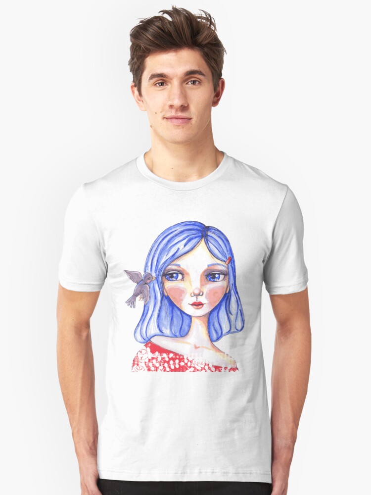 Alternate view of A Little Birdie Told Me Slim Fit T-Shirt
