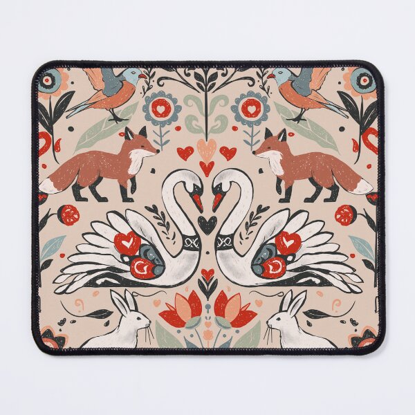 Item preview, Folk animal love designed and sold by Ma.La.Art.