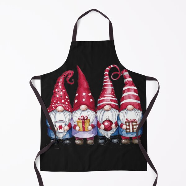 Item preview, Christmas Dwarfs with Red Hats Holding Gifts,Christmas Dwarfs,christmas funny,christmas jovial,Christmas art,Nightmare Before Christmas designed and sold by Expressions-Sel.