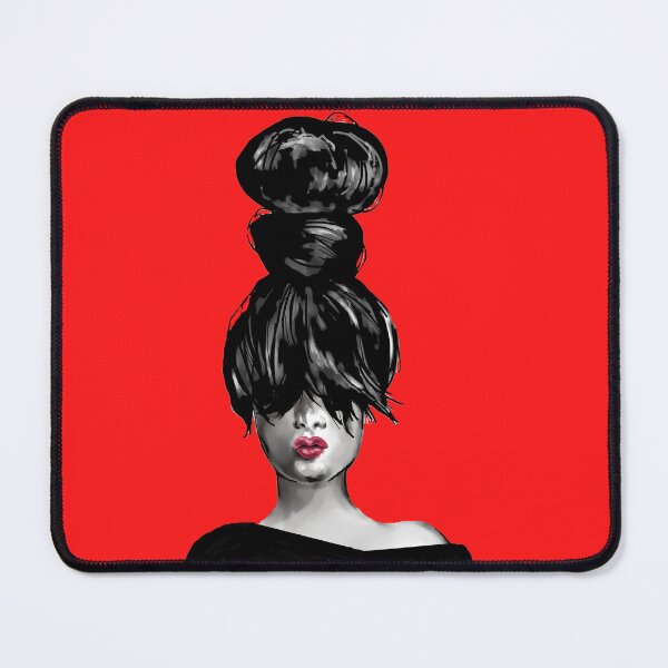 Item preview, woman with a bun designed and sold by voicivoila.