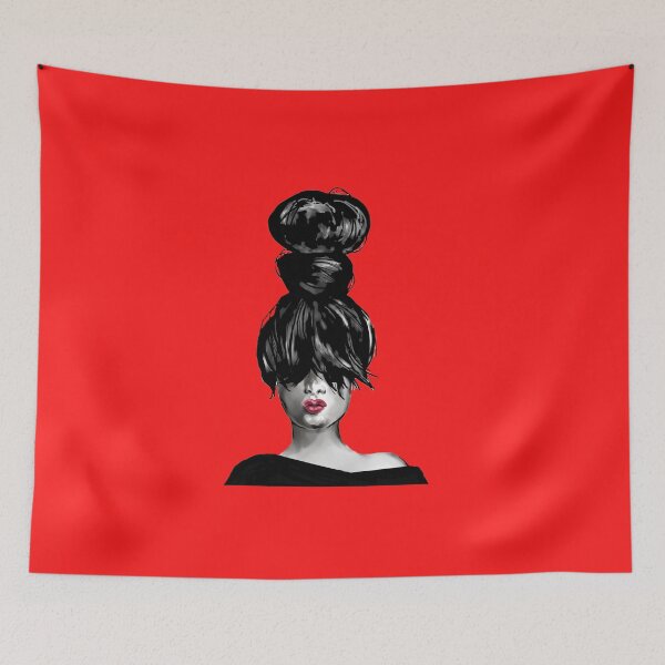 Item preview, woman with a bun designed and sold by voicivoila.