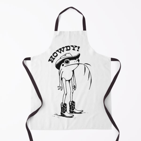 Item preview, "Howdy Frog Cowboy - Funny Western Design for Animal Lovers" designed and sold by Print-Zoo.