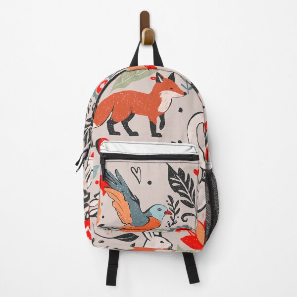 Item preview, Colorful folk animal love designed and sold by Ma.La.Art.