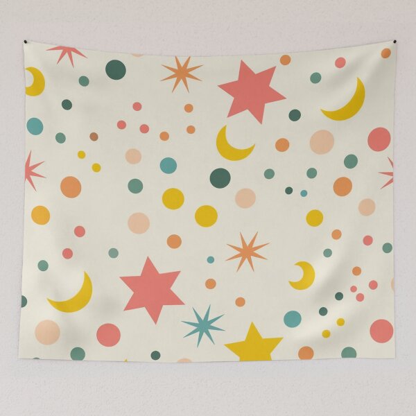 Item preview, Modern Cosmic Pattern designed and sold by Furbulous Faces.