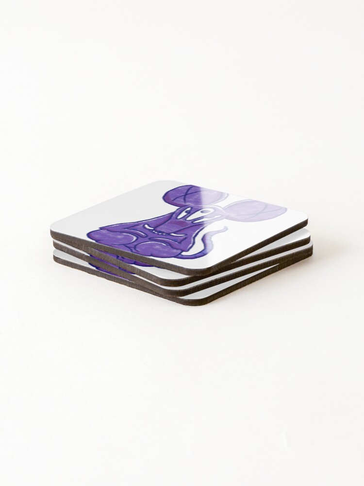 Thumbnail 4 of 5, Coasters (Set of 4), Ratsy designed and sold by TheCrowJar.