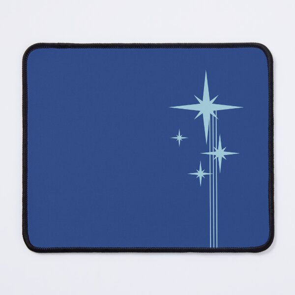 Item preview, 1950s Atomic Age Retro Starbursts in Blue and Aqua designed and sold by kierkegaard.