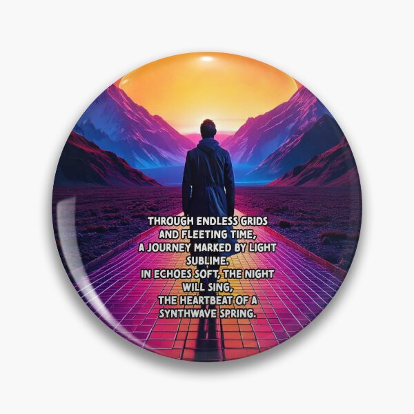 Item preview, Eternal Wanderer - Synthway Poetry Art Work designed and sold by Unwind-Art-Work.