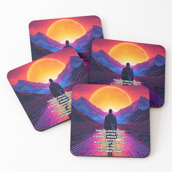 Item preview, Eternal Wanderer - Synthway Poetry Art Work designed and sold by Unwind-Art-Work.