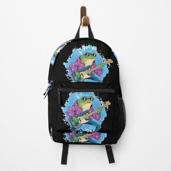 Item preview, Frog plays the guitar, Bass guitar, Musician , Guitar teacher, Music lover, Guitar player designed and sold by KolorellaS.