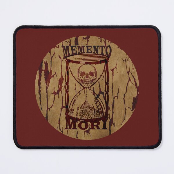 Item preview, Memento mori skull and hourglass designed and sold by Alexaltay.