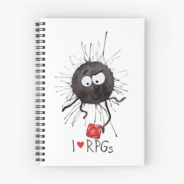 Item preview, I love RPGs Puffball designed and sold by CaryadArtwork.
