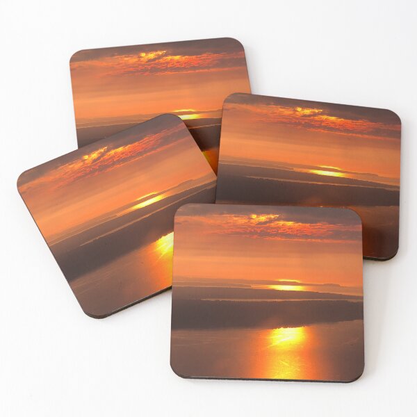 Item preview, Red Puget Sound Sunset designed and sold by flyscenicair.