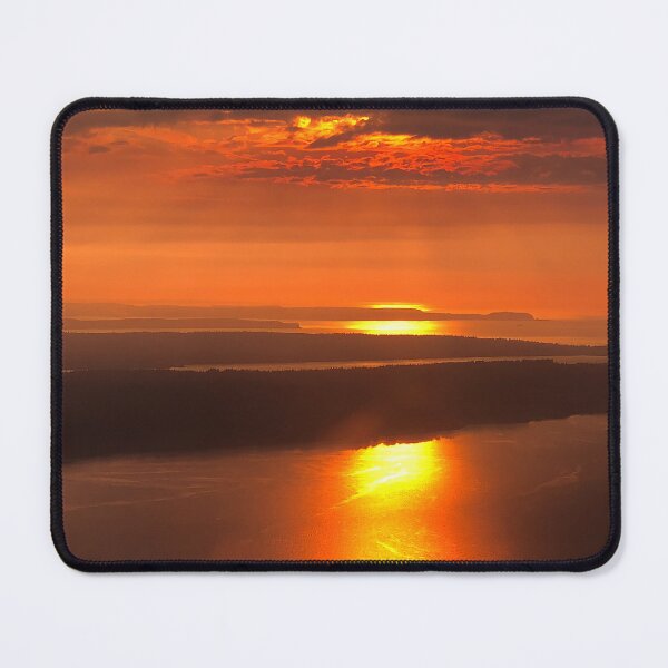 Item preview, Red Puget Sound Sunset designed and sold by flyscenicair.