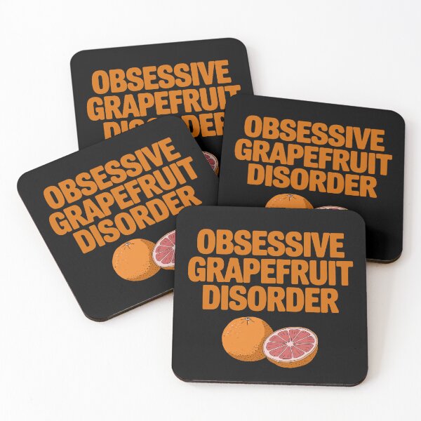 Item preview, Obsessive Grapefruit Disorder - Funny Fruit Lover designed and sold by Serbin.