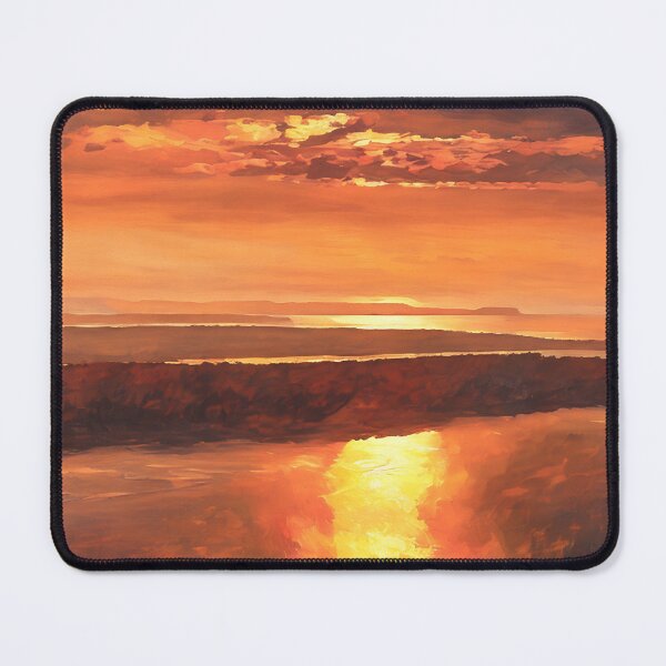 Item preview, Red Puget Sound Sunset (Impressionist) designed and sold by flyscenicair.