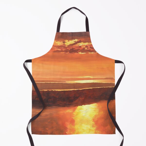 Item preview, Red Puget Sound Sunset (Impressionist) designed and sold by flyscenicair.