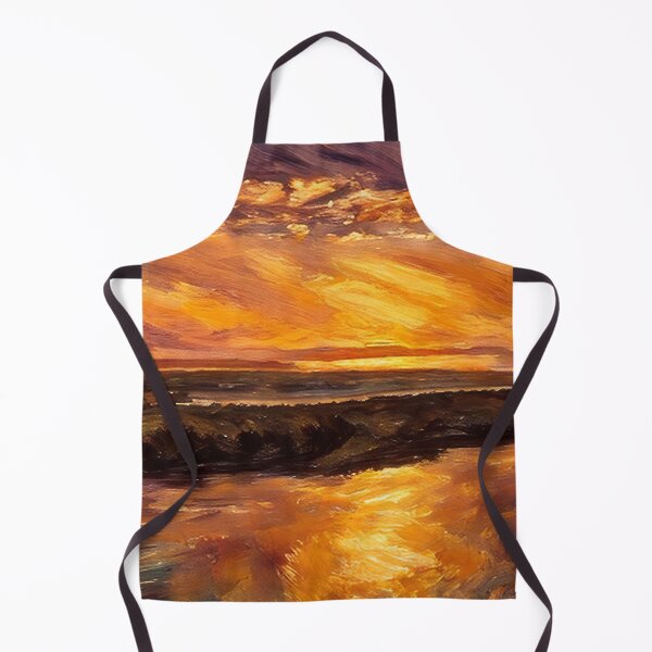 Item preview, Red Puget Sound Sunset (Pastel) designed and sold by flyscenicair.