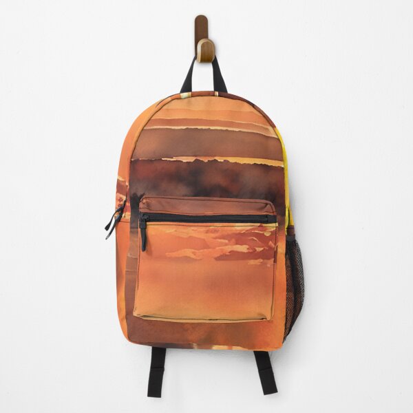 Item preview, Red Puget Sound Sunset (Watercolor) designed and sold by flyscenicair.