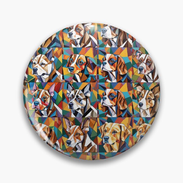 Item preview, Cubism Dogs designed and sold by Montage-Madness.
