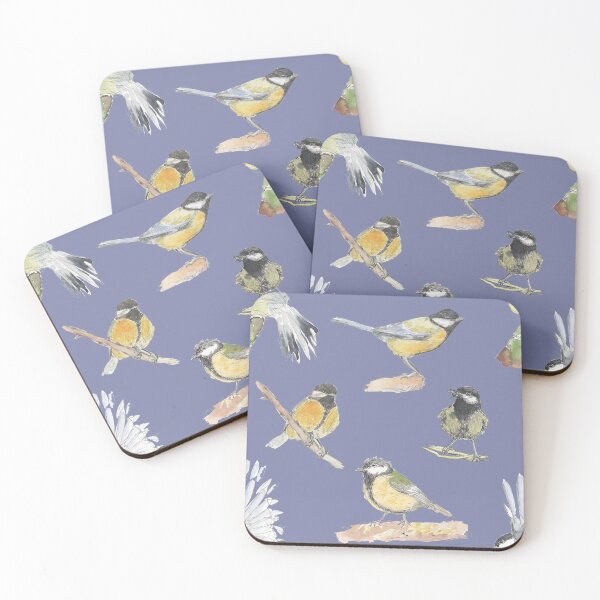 Item preview, Great Tits in blue designed and sold by Artosanto.