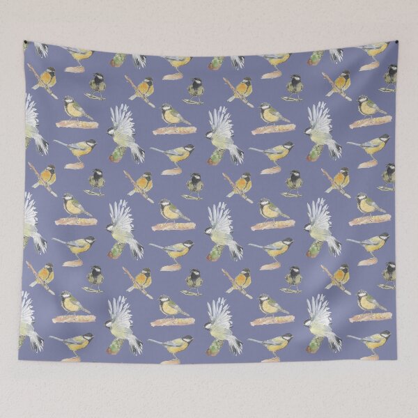 Item preview, Great Tits in blue designed and sold by Artosanto.