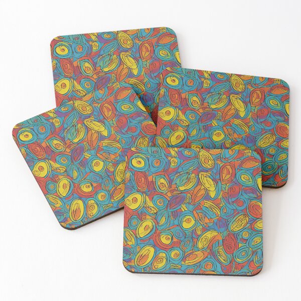 Item preview, Cluster of yellow and blue capsules designed and sold by mylittlewindow.
