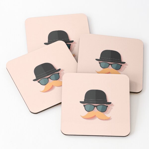 Item preview, Hat Glasses and Mustache Logo Design designed and sold by GoldenTealArts.