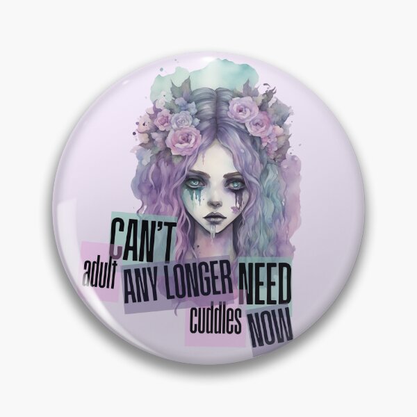 Item preview, Pastel Goth Can't Adult Any Longer designed and sold by ToxxicApple.