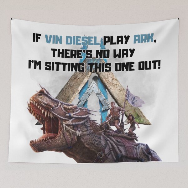 Item preview, ARK If Vin Diesel play ARK, there’s no way I'm sitting this one out! designed and sold by Kormix.