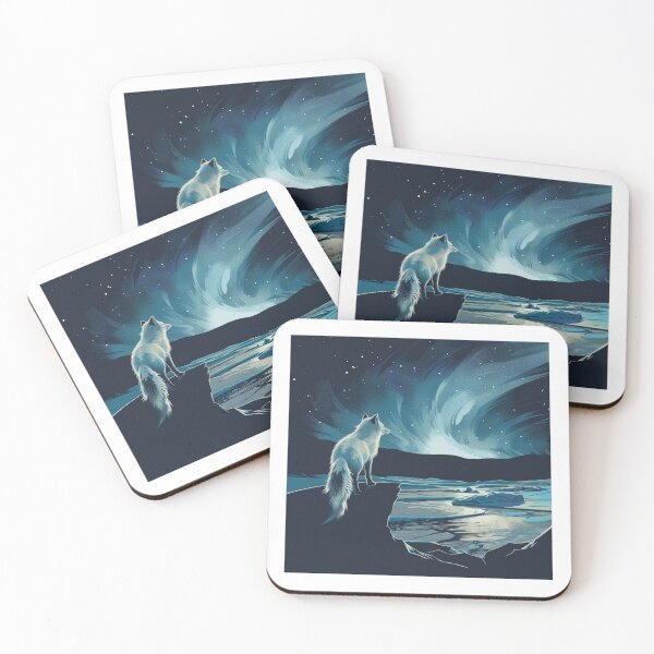 Item preview, Polar Fox Nightscape designed and sold by EndOfRainbowArt.