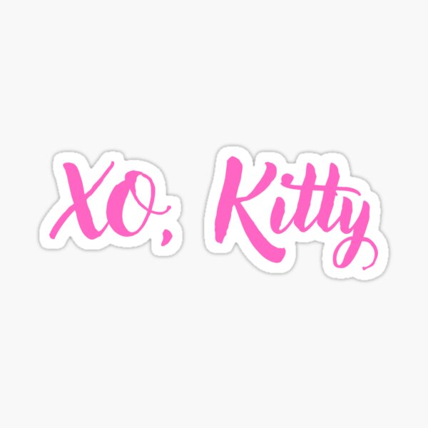 XO, Kitty Sticker