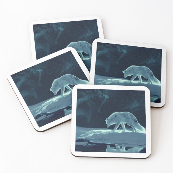 Item preview, Polar Fox Reflectiion designed and sold by EndOfRainbowArt.