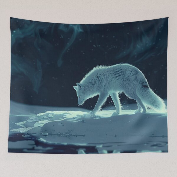 Item preview, Polar Fox Reflectiion designed and sold by EndOfRainbowArt.