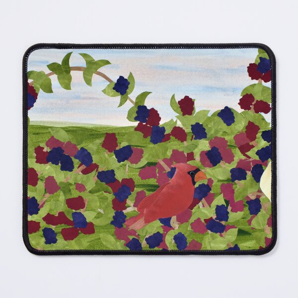 Item preview, Cardinals in Berries designed and sold by Geoffrey  Gatza.