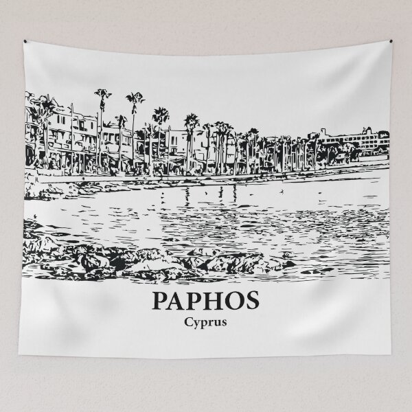 Item preview, Paphos - Cyprus designed and sold by Lakeric Cityscapes.