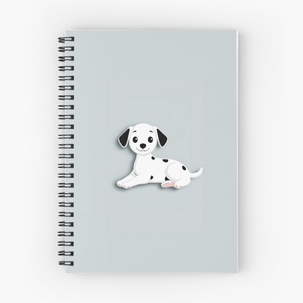 Item preview, Cute Dalmatian Puppy Cartoon Flat Illustration designed and sold by GoldenTealArts.